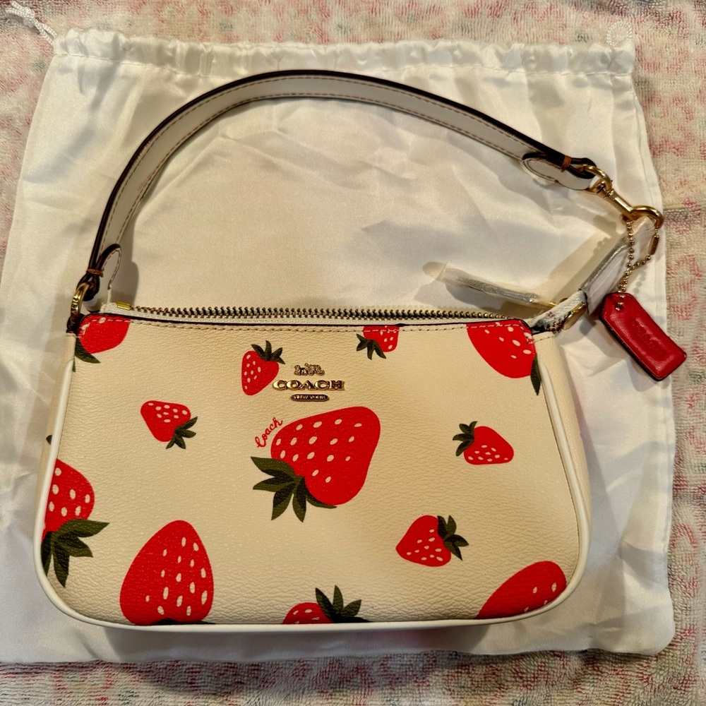 Coach strawberry small bag